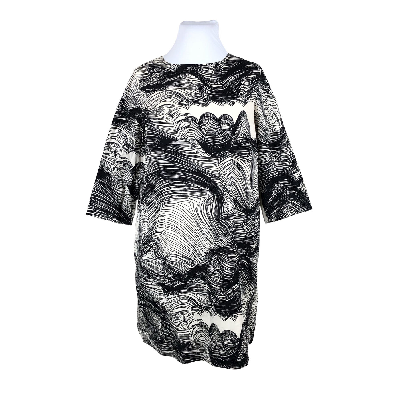 Unisex Marimekko - Mitteveniv kleit, suurus 46 - Must (1)