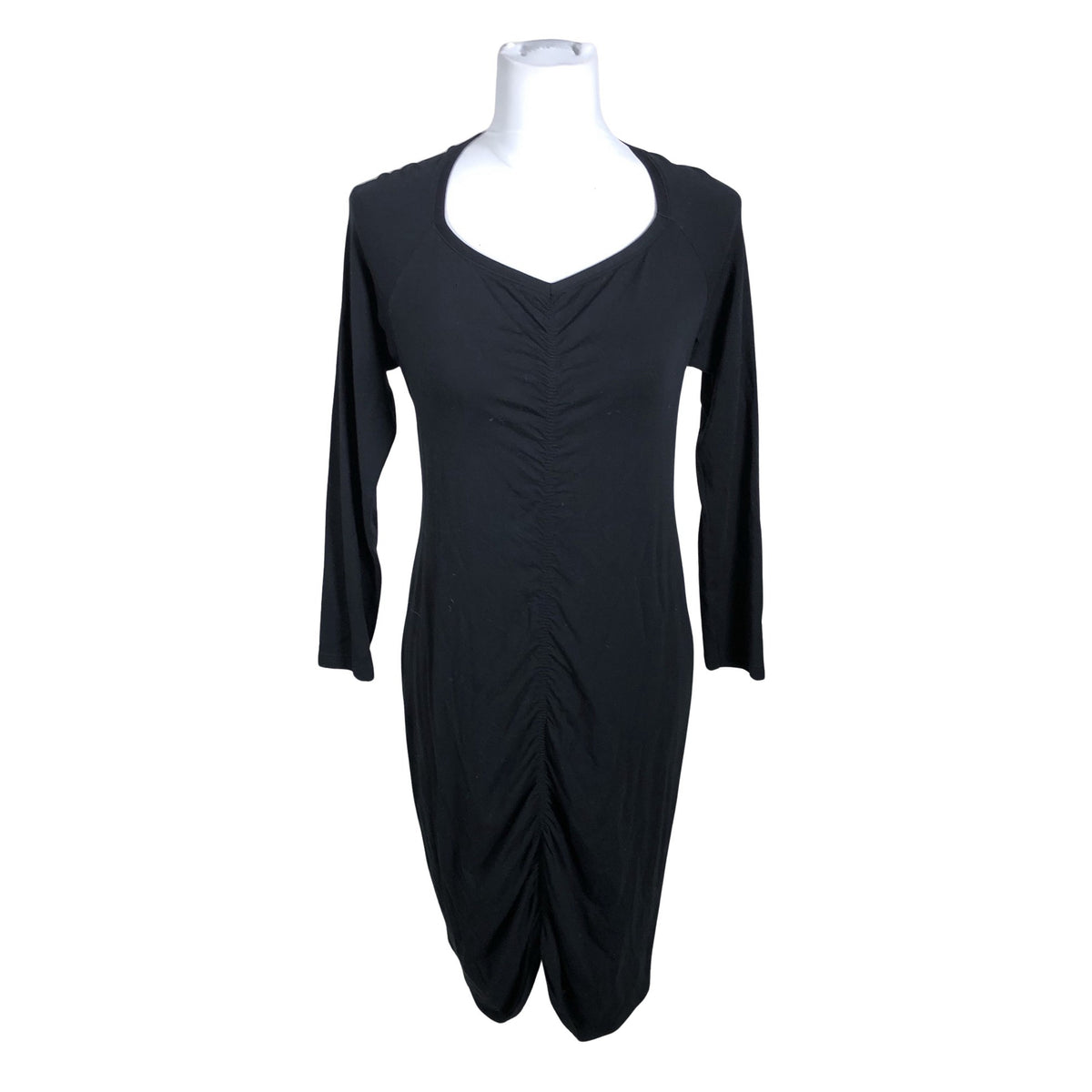 Unisex Nanso - Trikotaažist kleit, suurus 40 - Must (1)