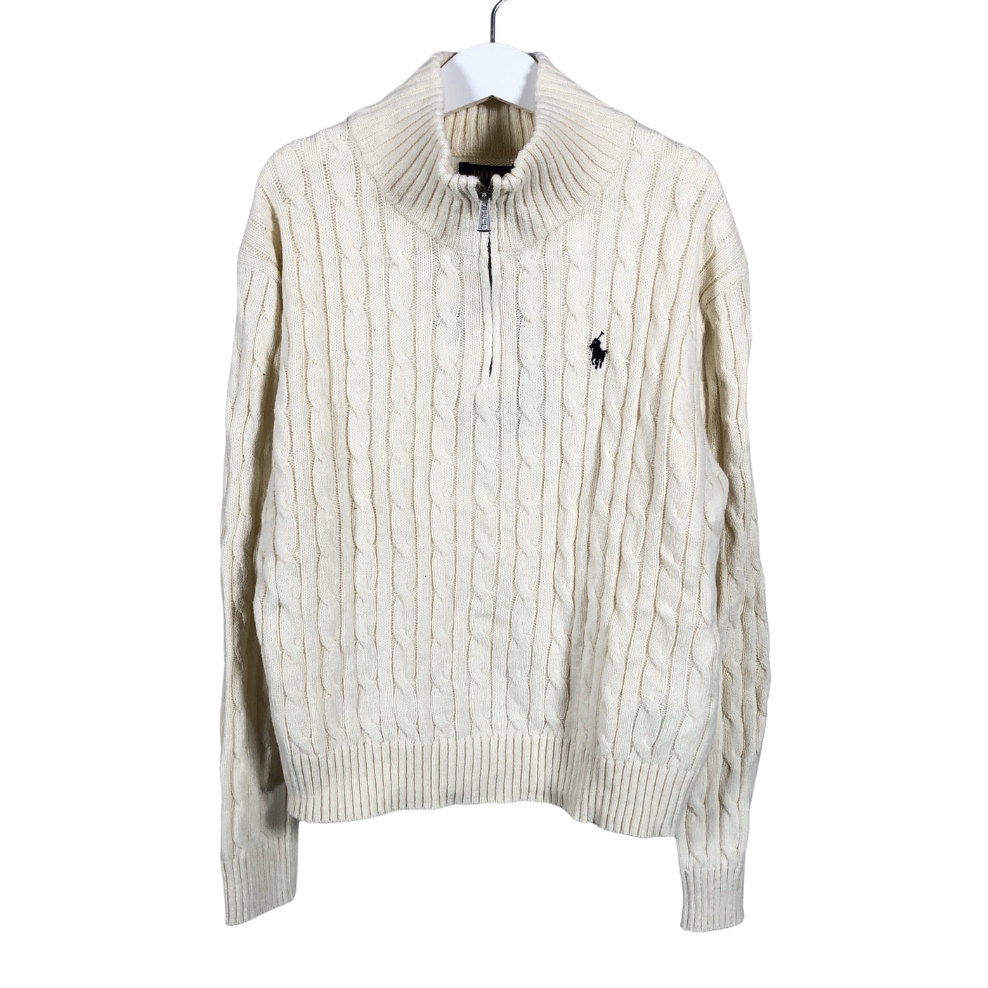 Unisex Polo Ralph Lauren - Kampsun, suurus 128 - 134 - Looduslik valge (1)
