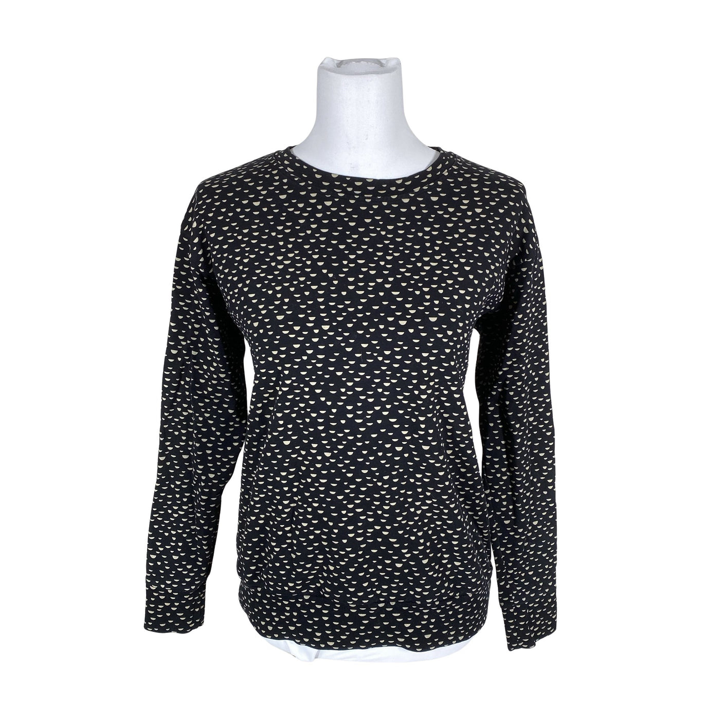 Unisex Papu - Trikotaažist pluus, suurus 36 - Must (1)