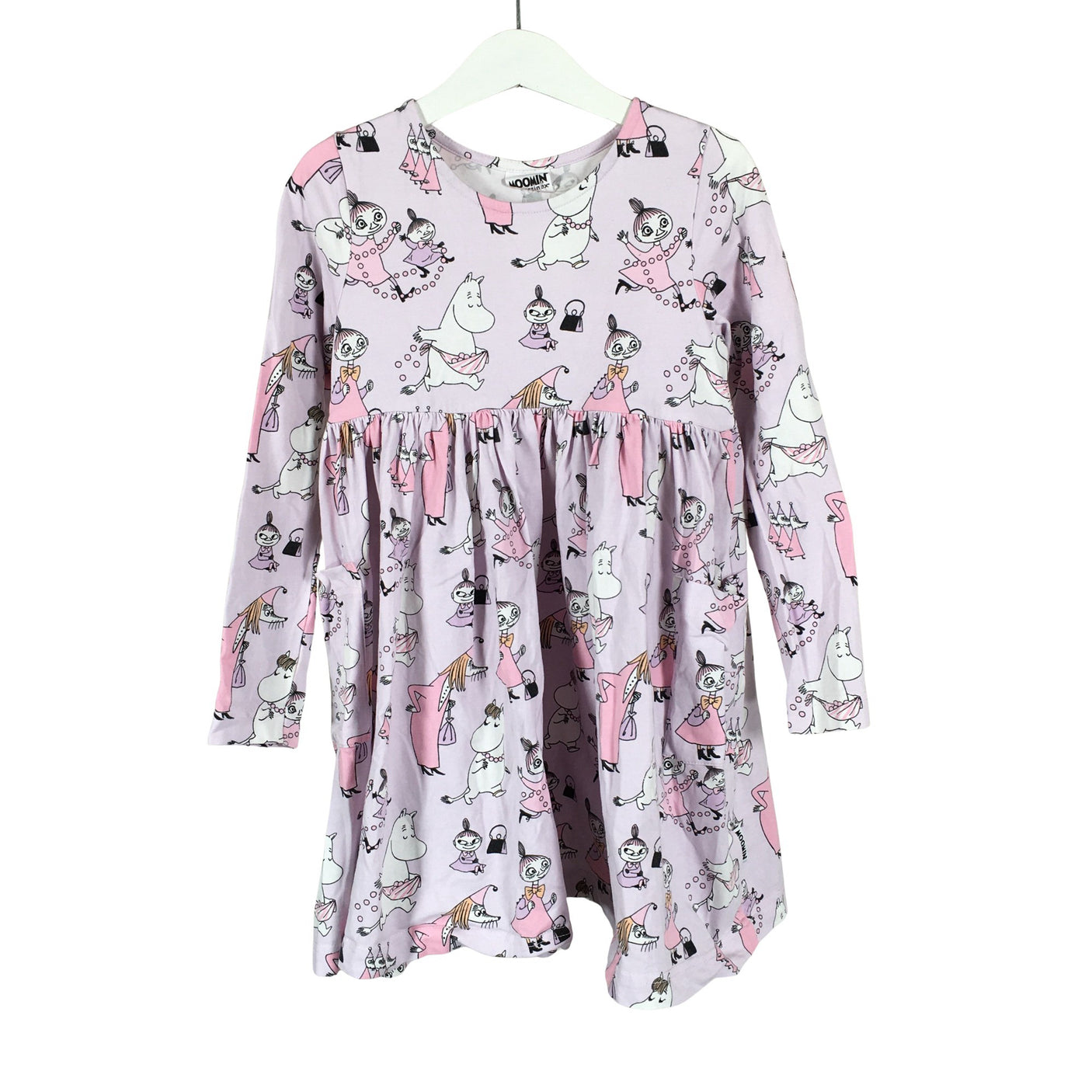 Unisex Moomin by Martinex - Trikotaažist kleit, suurus 110 - 116 - Lilla (1)