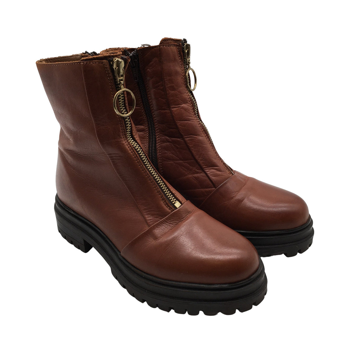 Unisex O.I.S - Poolsaapad, suurus 36 - Pruun (2)