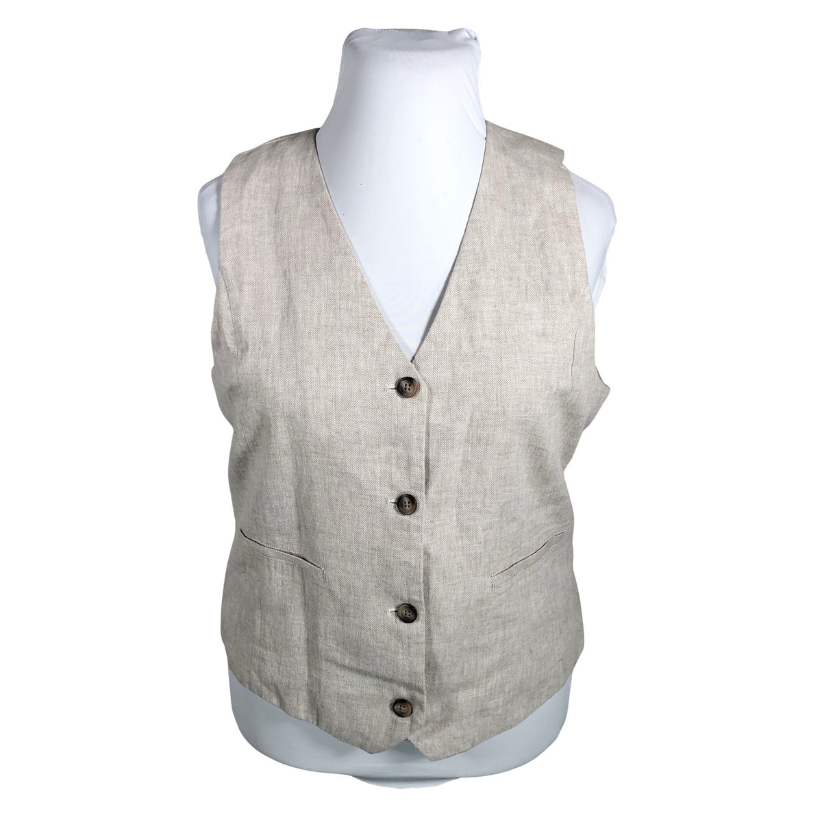 Unisex Soyaconcept - Vest, suurus 44 - Beige (1)