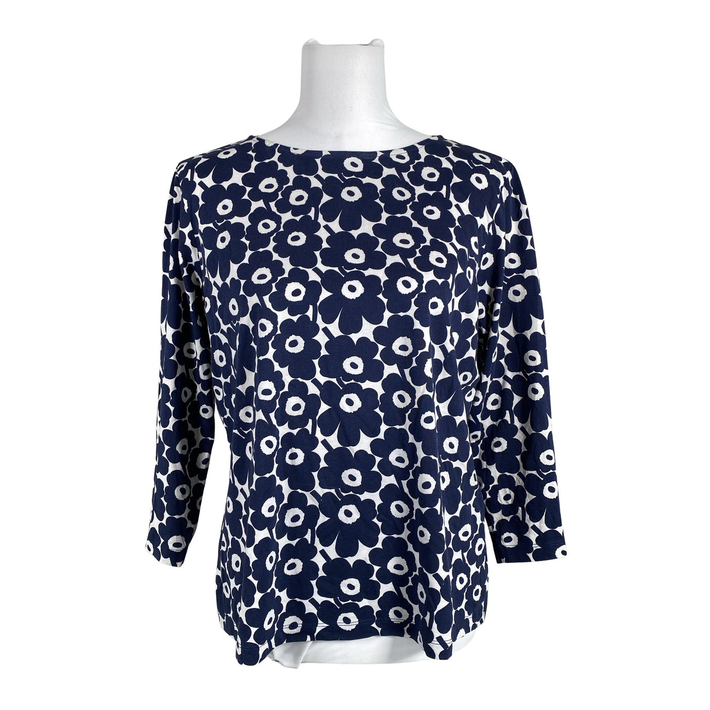 Unisex Marimekko - Trikotaažist pluus, suurus 38 - Sinine (1)
