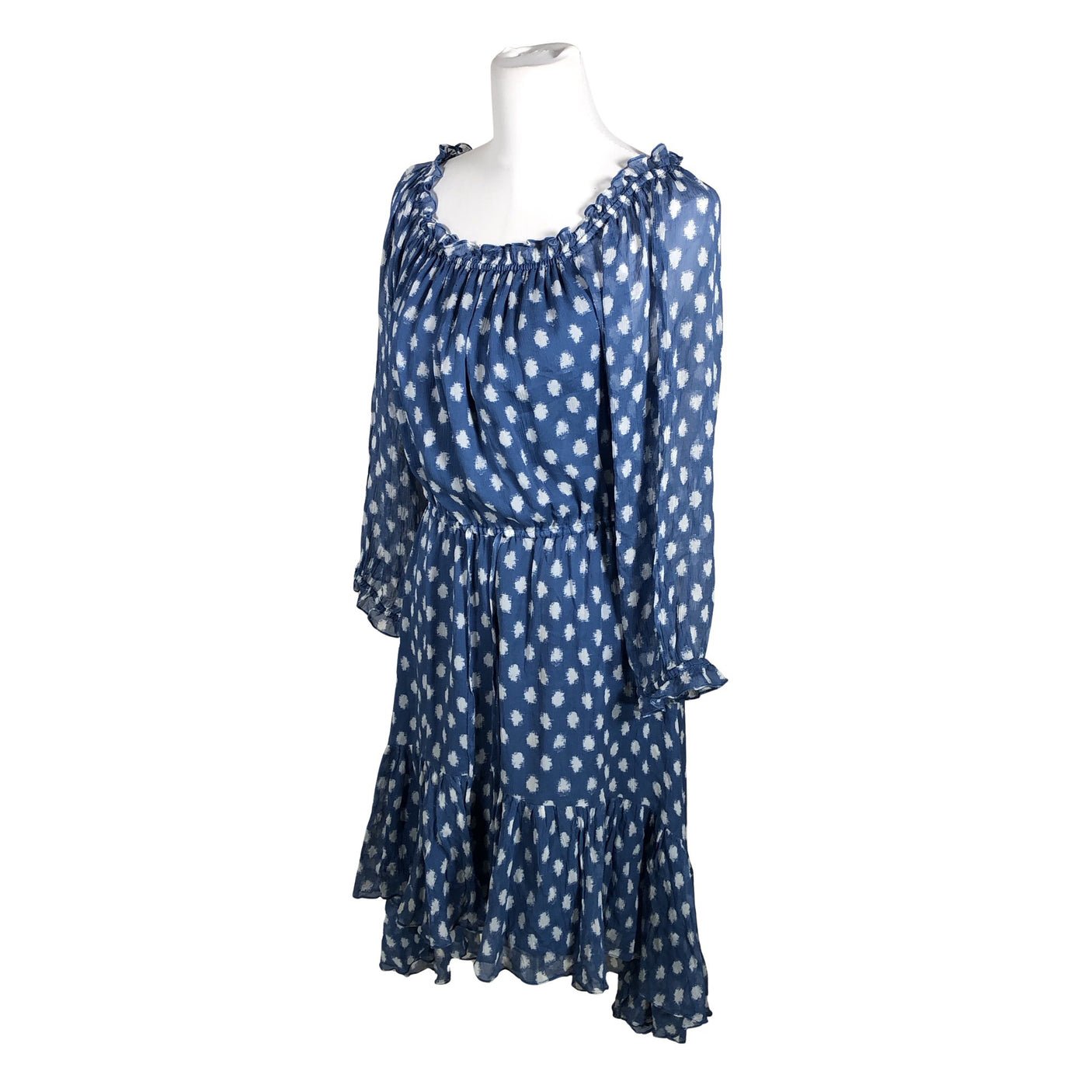 Unisex Diane von Furstenberg - Õhuke kleit, suurus 40 - Sinine (3)