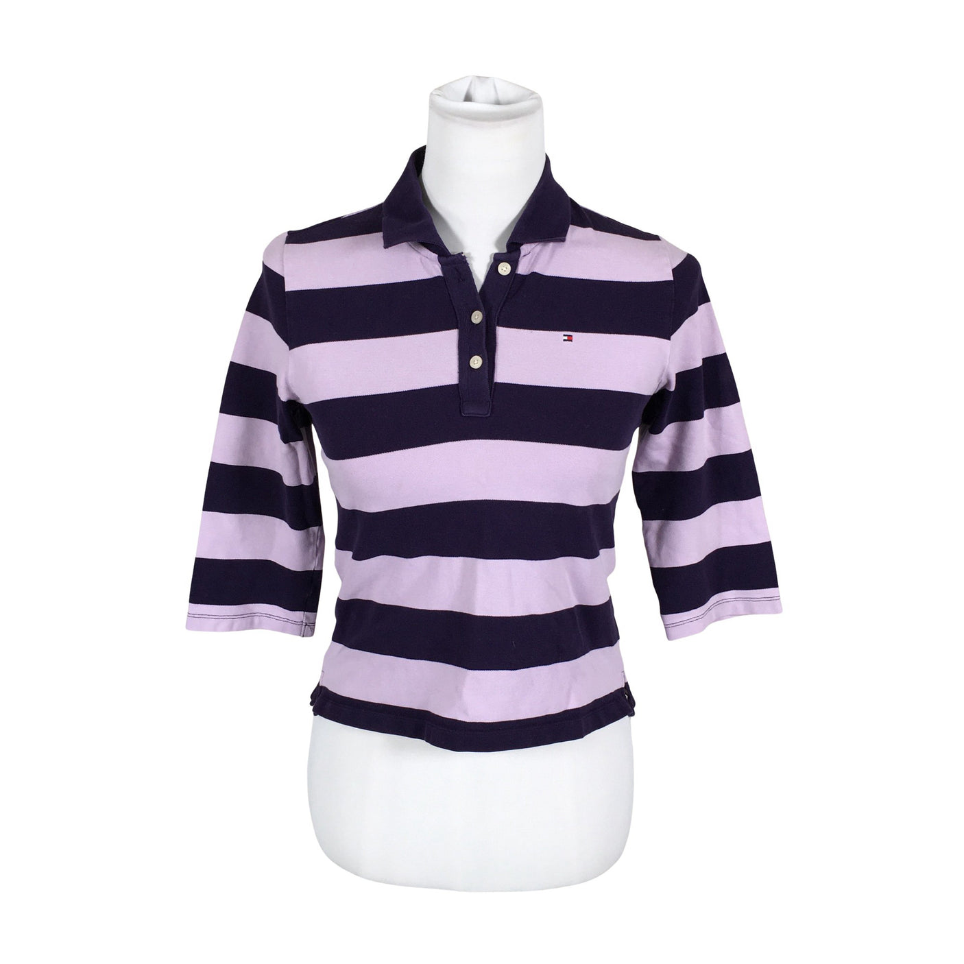 Unisex Tommy Hilfiger - Polosärk, suurus 36 - Lilla (1)