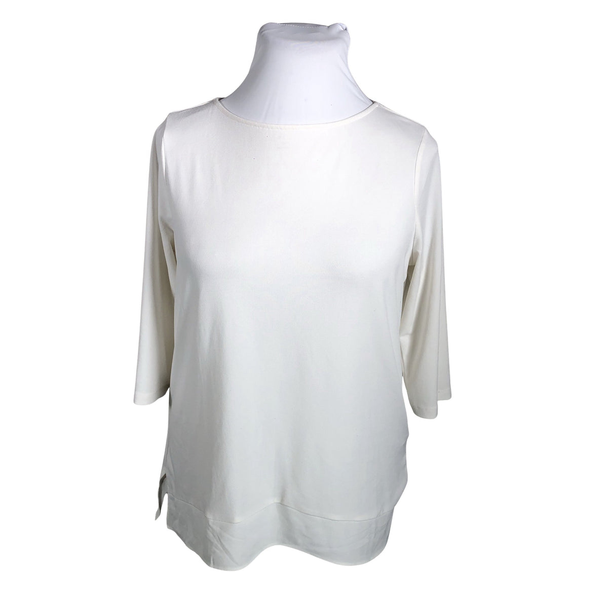 Unisex Esprit - Trikotaažist pluus, suurus 42 - Valge (1)