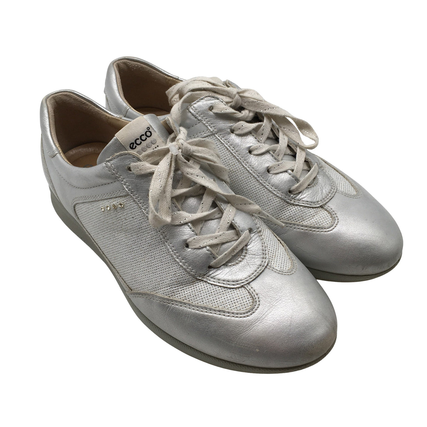 Unisex Ecco - Tennised, suurus 38 - Hõbe (2)