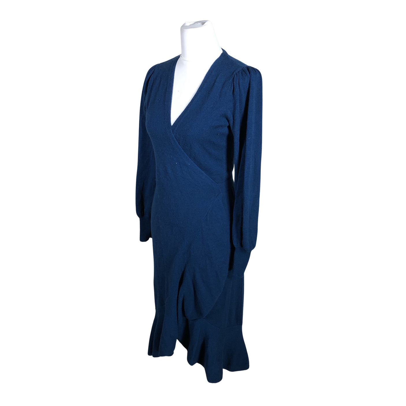 Unisex Diane von Furstenberg - Kootud kleit, suurus 36 - Sinine (3)