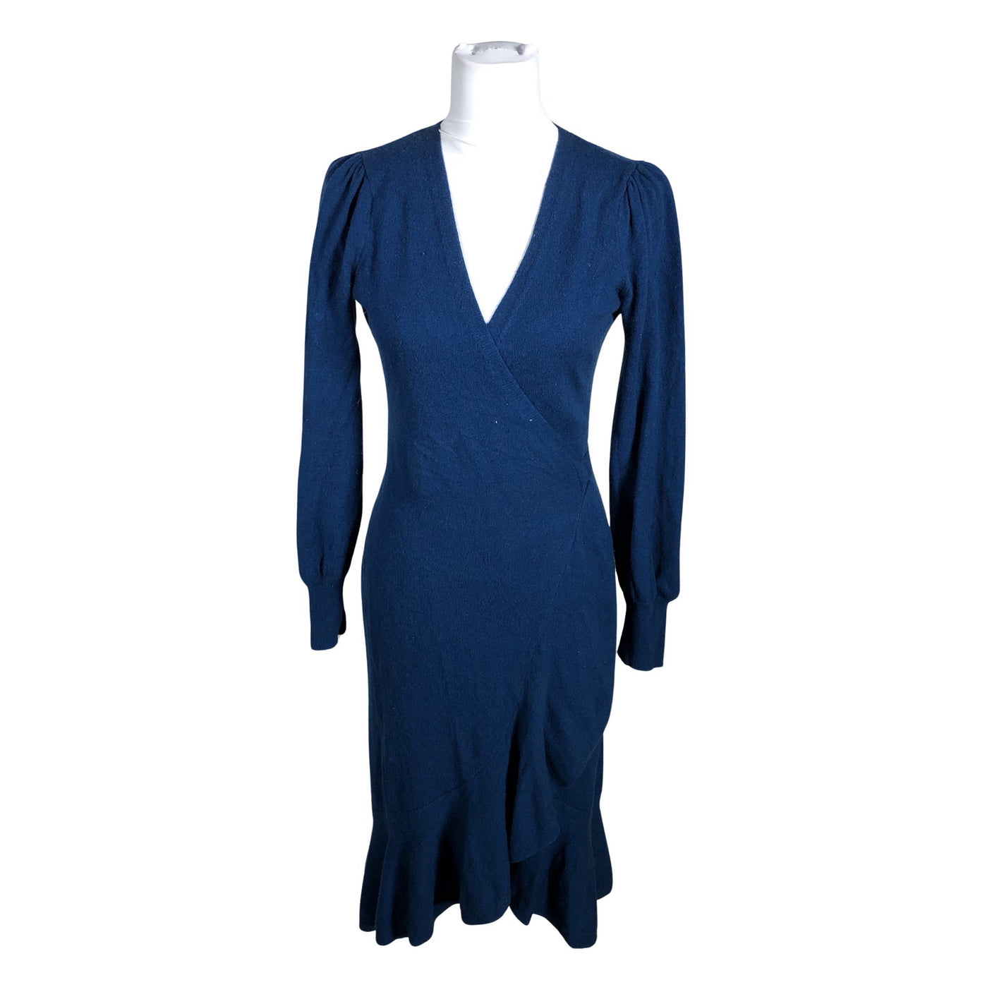 Unisex Diane von Furstenberg - Kootud kleit, suurus 36 - Sinine (1)