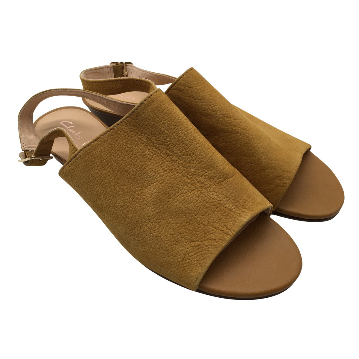 Unisex Clarks - Kiilkontsaga rihmikud, suurus 41 - Kollane (2)