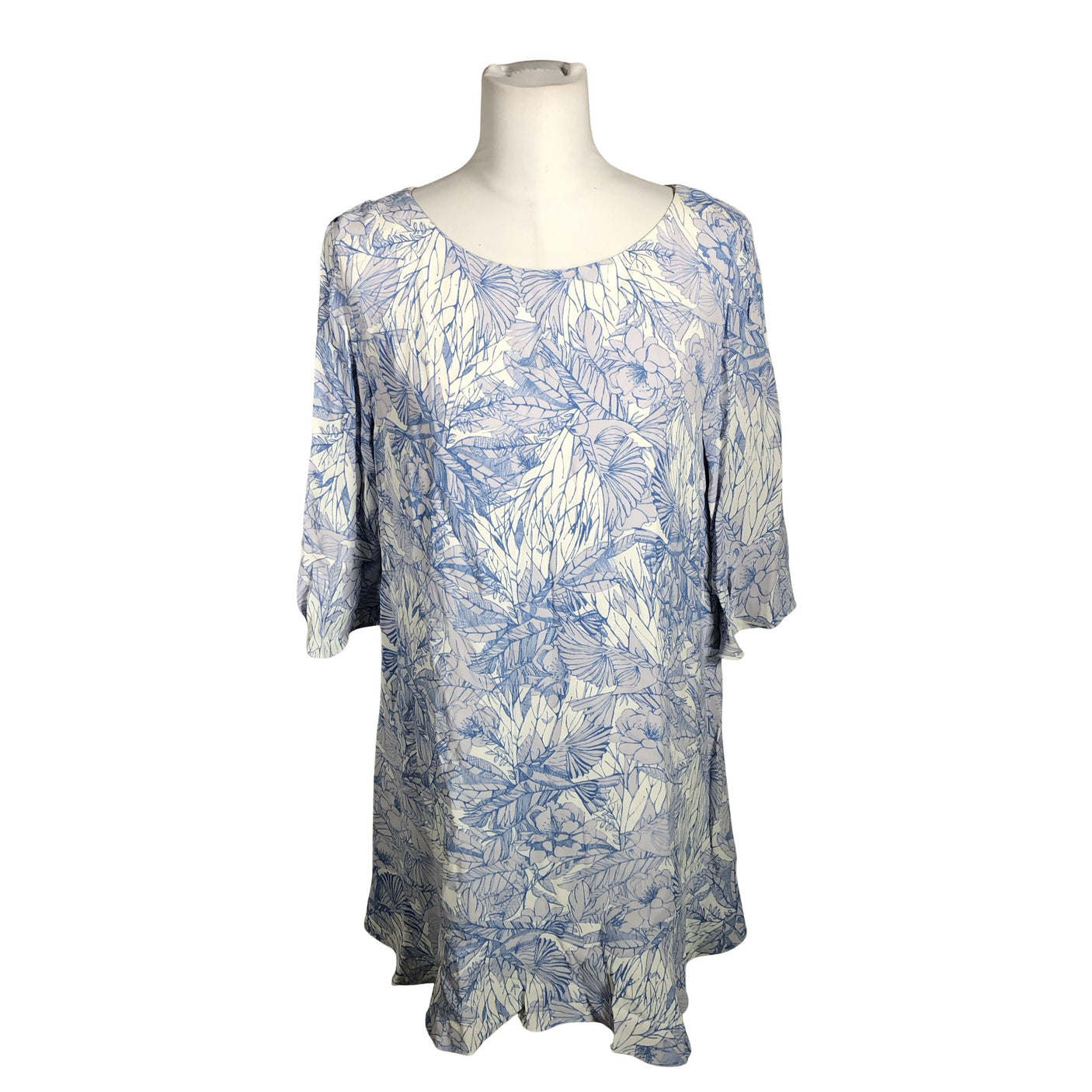 Unisex French Connection - Mitteveniv kleit, suurus 40 - Helesinine (1)