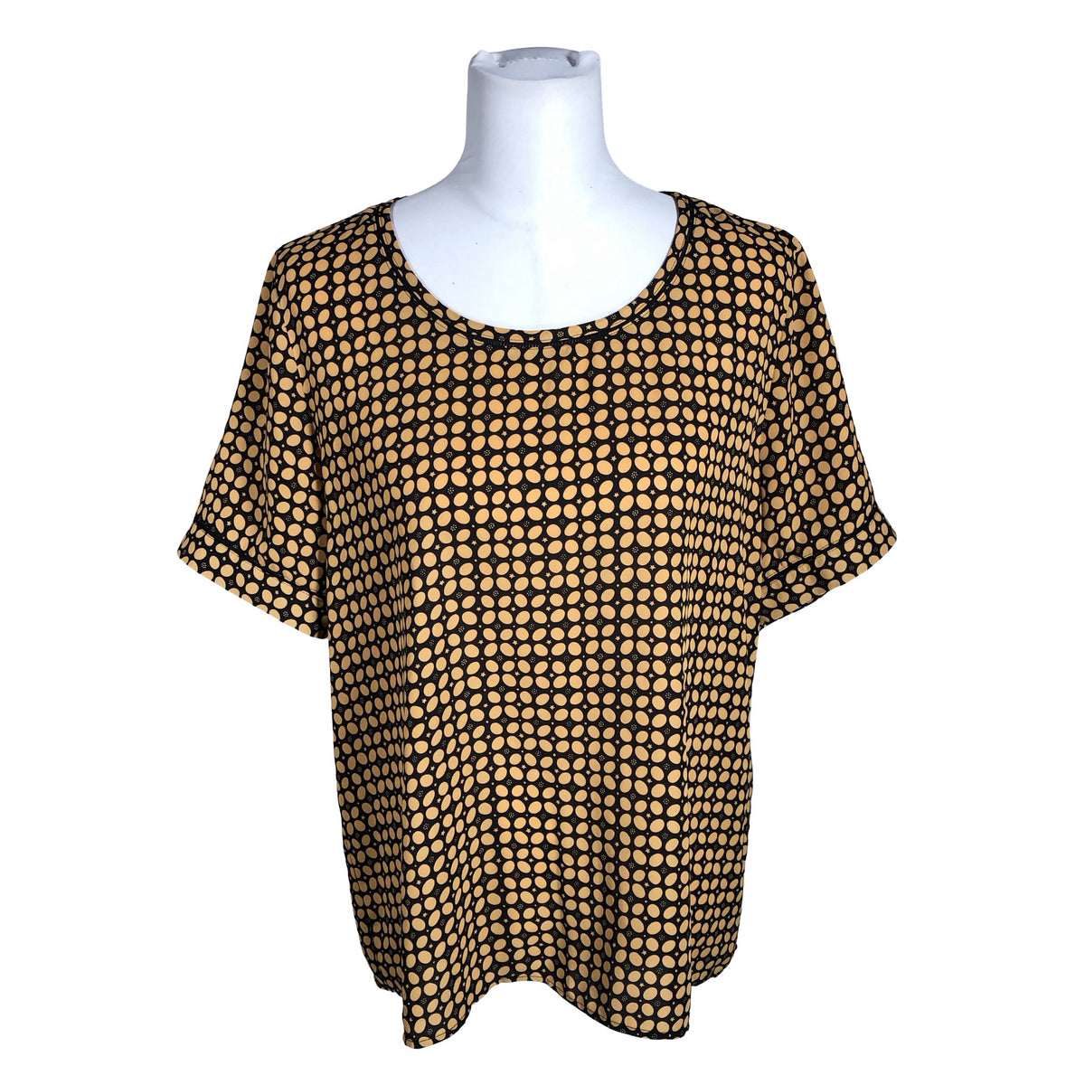 Unisex Scotch&Soda - Lühikeste käistega pluus, suurus 40 - Oranž (1)