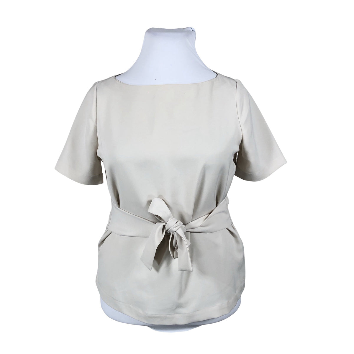 Unisex Marks&Spencer - Lühikeste käistega pluus, suurus 38 - Beige (1)