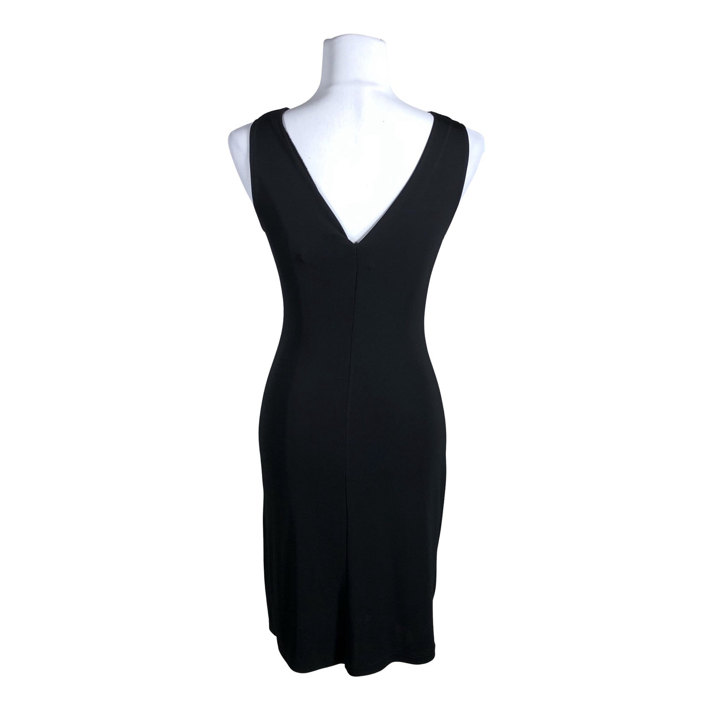 Unisex Chic Fille - Trikotaažist kleit, suurus 36 - Must (2)