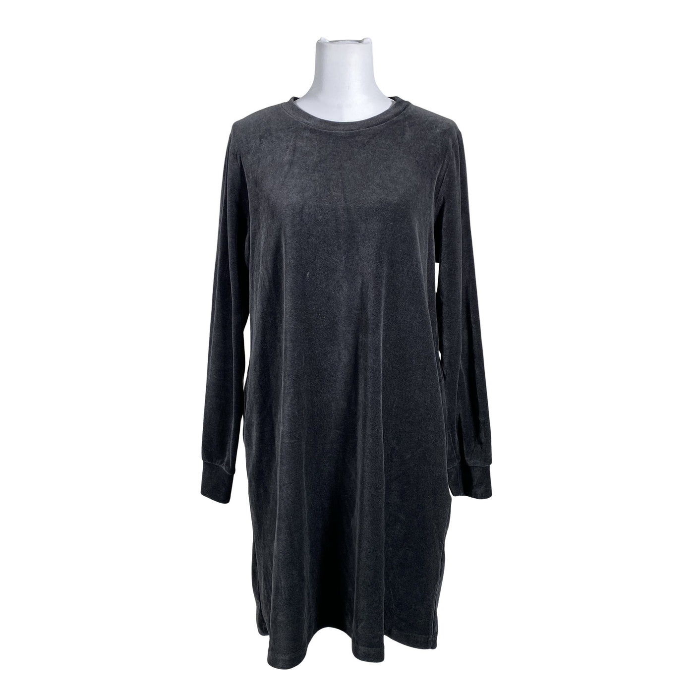 Unisex Nanso - Trikotaažist kleit, suurus 40 - Hall (1)
