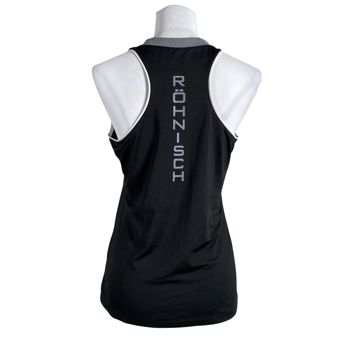 Unisex Röhnisch - Trikotaažist topp, suurus 40 - Must (2)