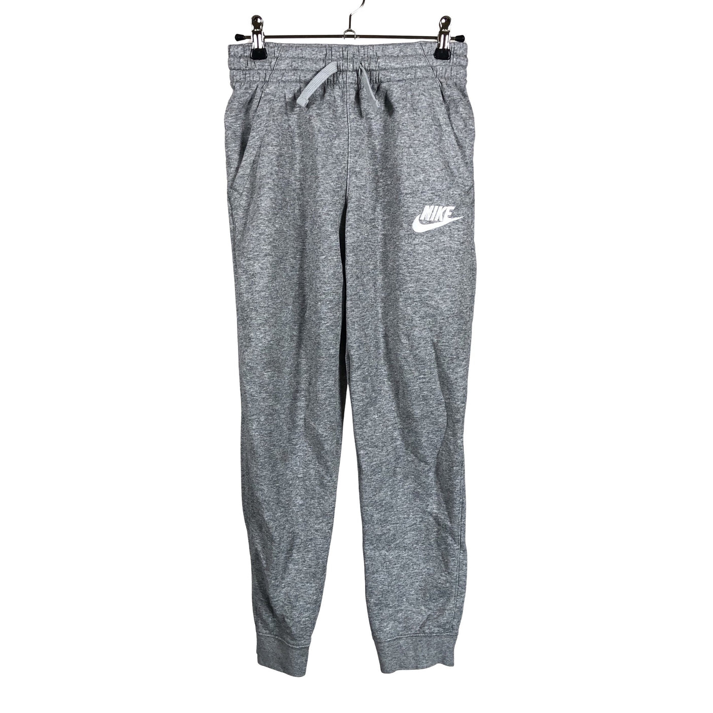 Unisex Nike - Dressikangast püksid, suurus 134 - 140 - Hall (1)
