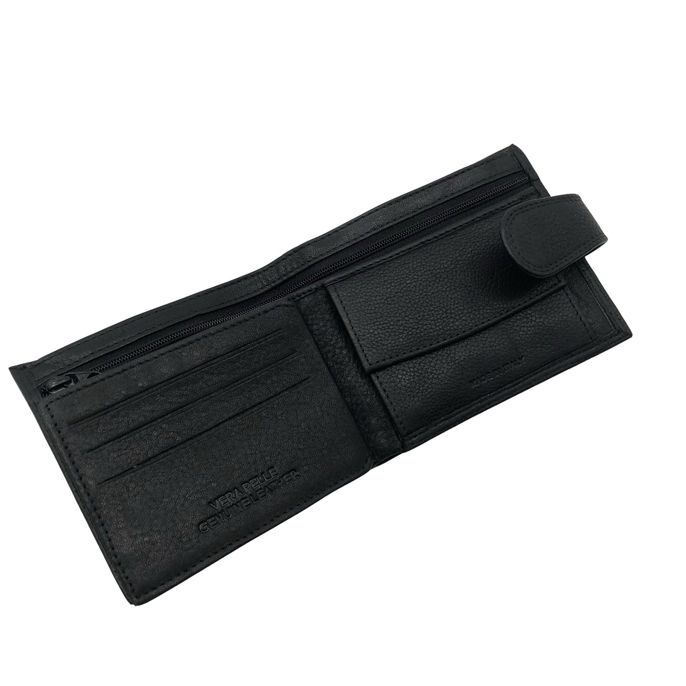 Unisex Borgo Etruschi - Rahakott, suurus Ei kokoa - Must (2)