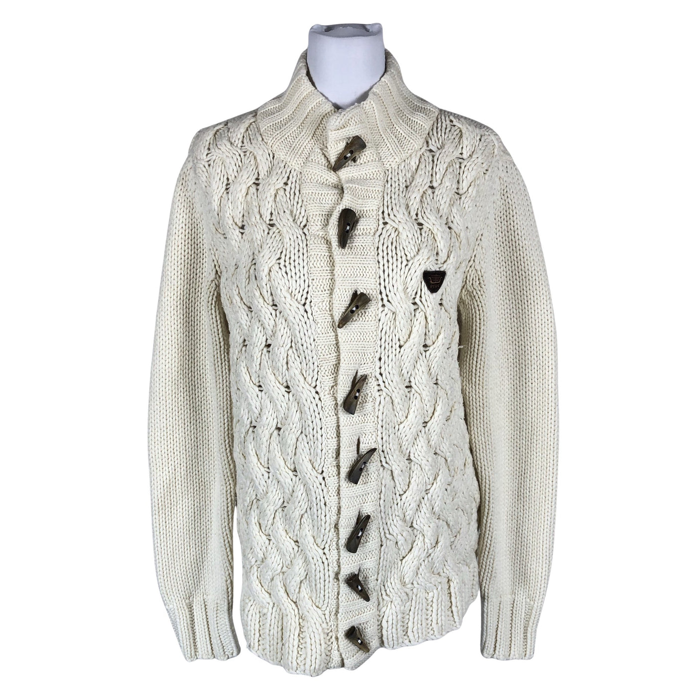 Unisex Gsus - Kardigan, suurus 40 - Looduslik valge (1)