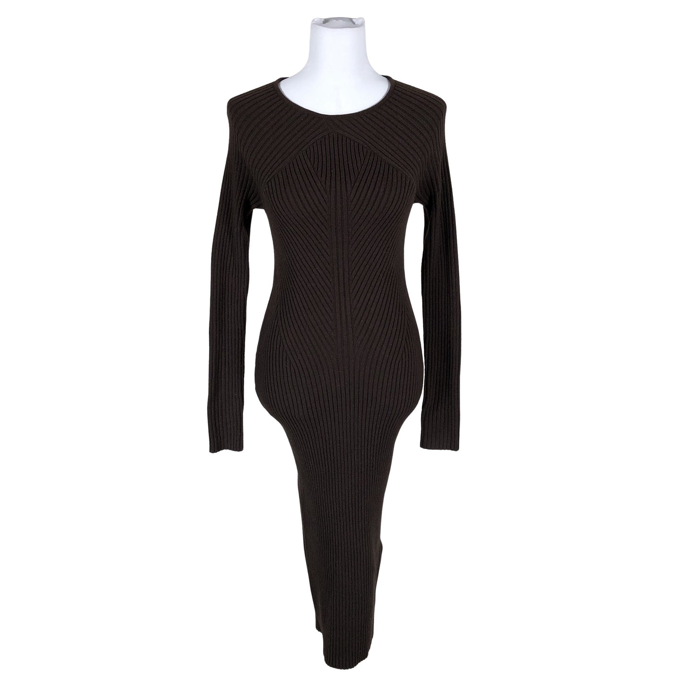 Unisex Na-KD - Kootud kleit, suurus 36 - Pruun (1)