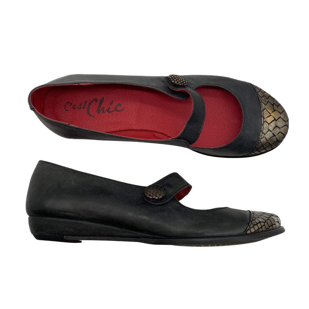 Unisex Chic - Igapäevased jalanõud, suurus 37 - Must (1)