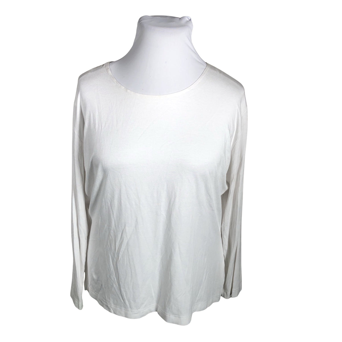 Unisex Voglia - Trikotaažist pluus, suurus 44 - Valge (1)
