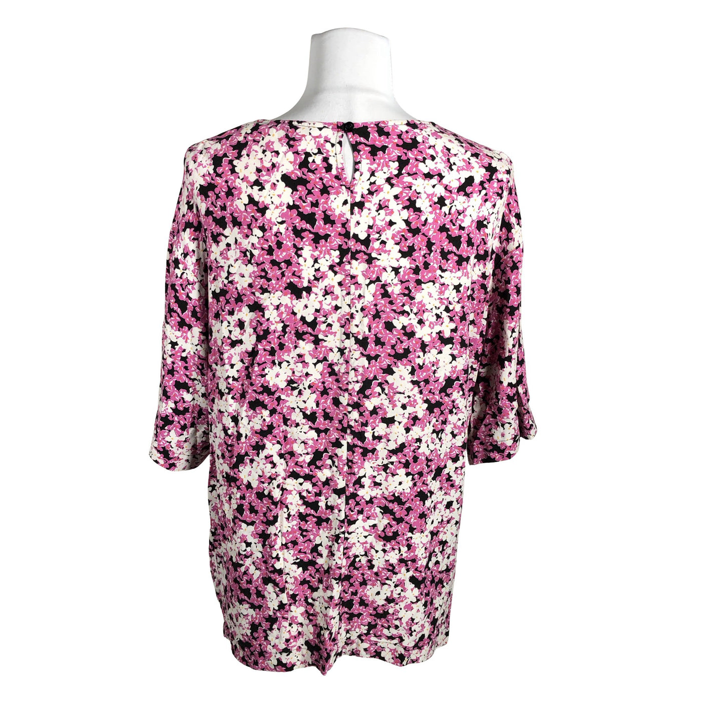 Unisex Marimekko - Lühikeste käistega pluus, suurus 40 - Heleroosa (2)