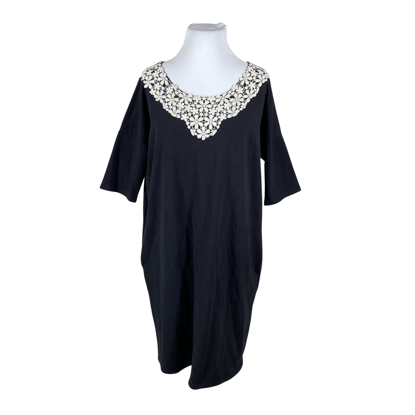 Unisex Lumoan - Dressikangast kleit, suurus 46 - Must (1)