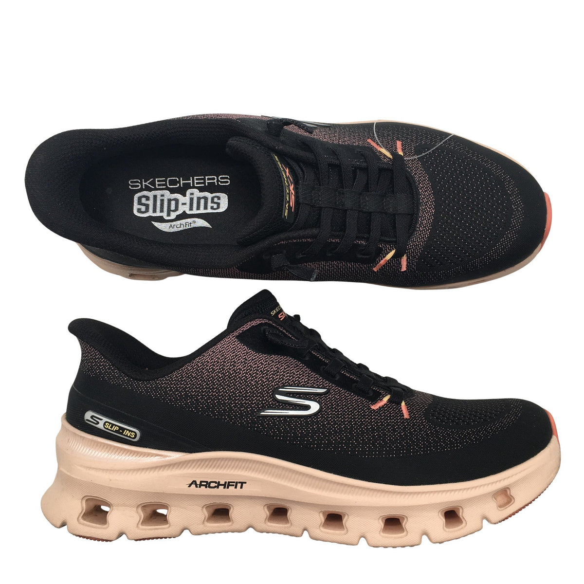 Unisex Skechers - Tossud, suurus 39 - Must (1)