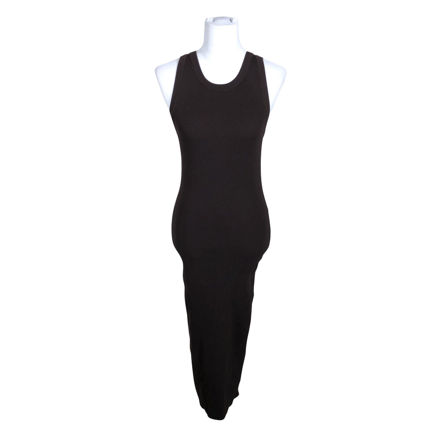 Unisex Arket - Trikotaažist kleit, suurus 38 - Pruun (1)