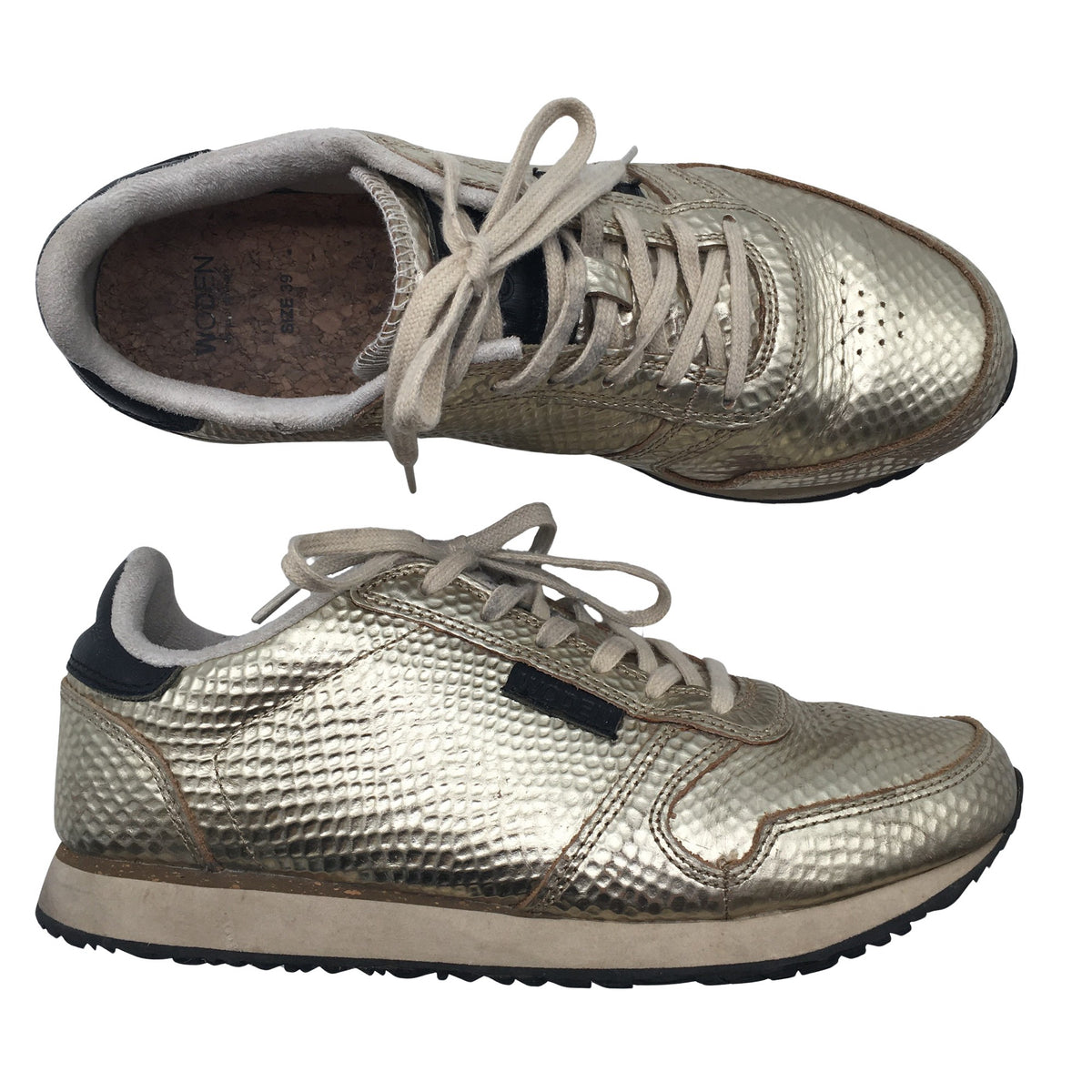 Unisex Woden - Tennised, suurus 39 - Kuld (1)