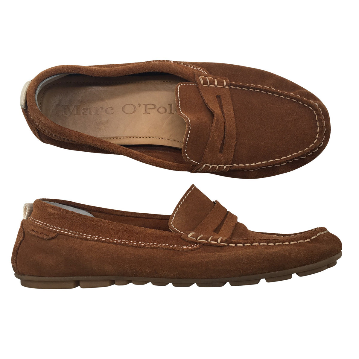 Unisex Marc O'Polo - Mokassiinid, suurus 39 - Pruun (1)