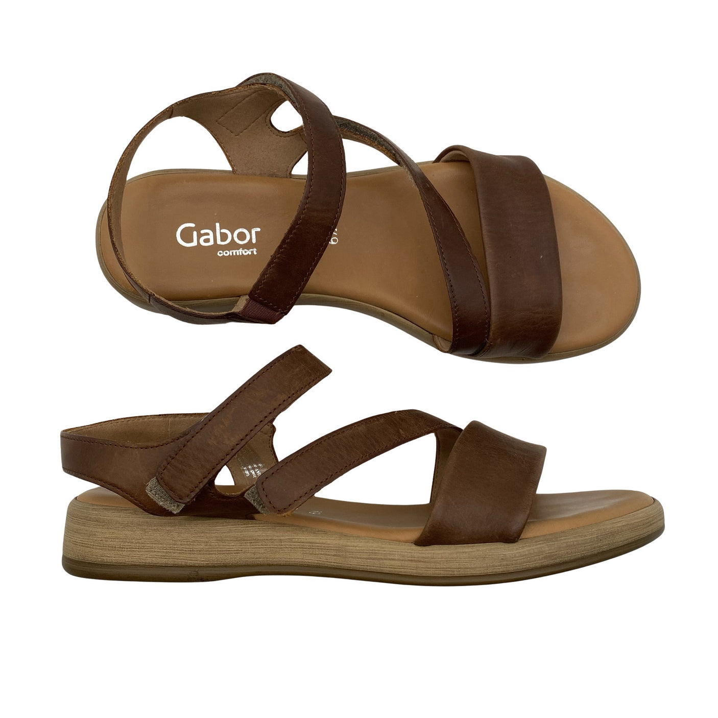 Unisex Gabor - Rihmikud, suurus 39 - Pruun (1)