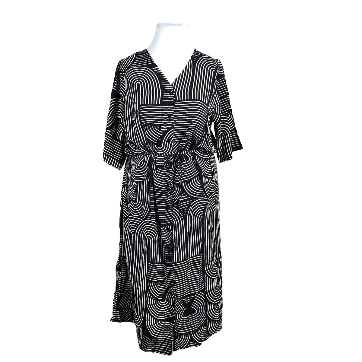 Unisex Zizzi - Mitteveniv kleit, suurus 50 - Must (1)