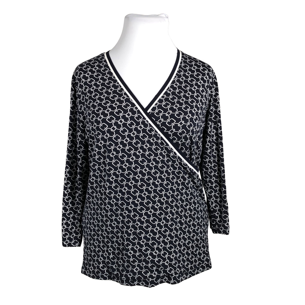 Unisex Global - Trikotaažist pluus, suurus 44 - Sinine (1)