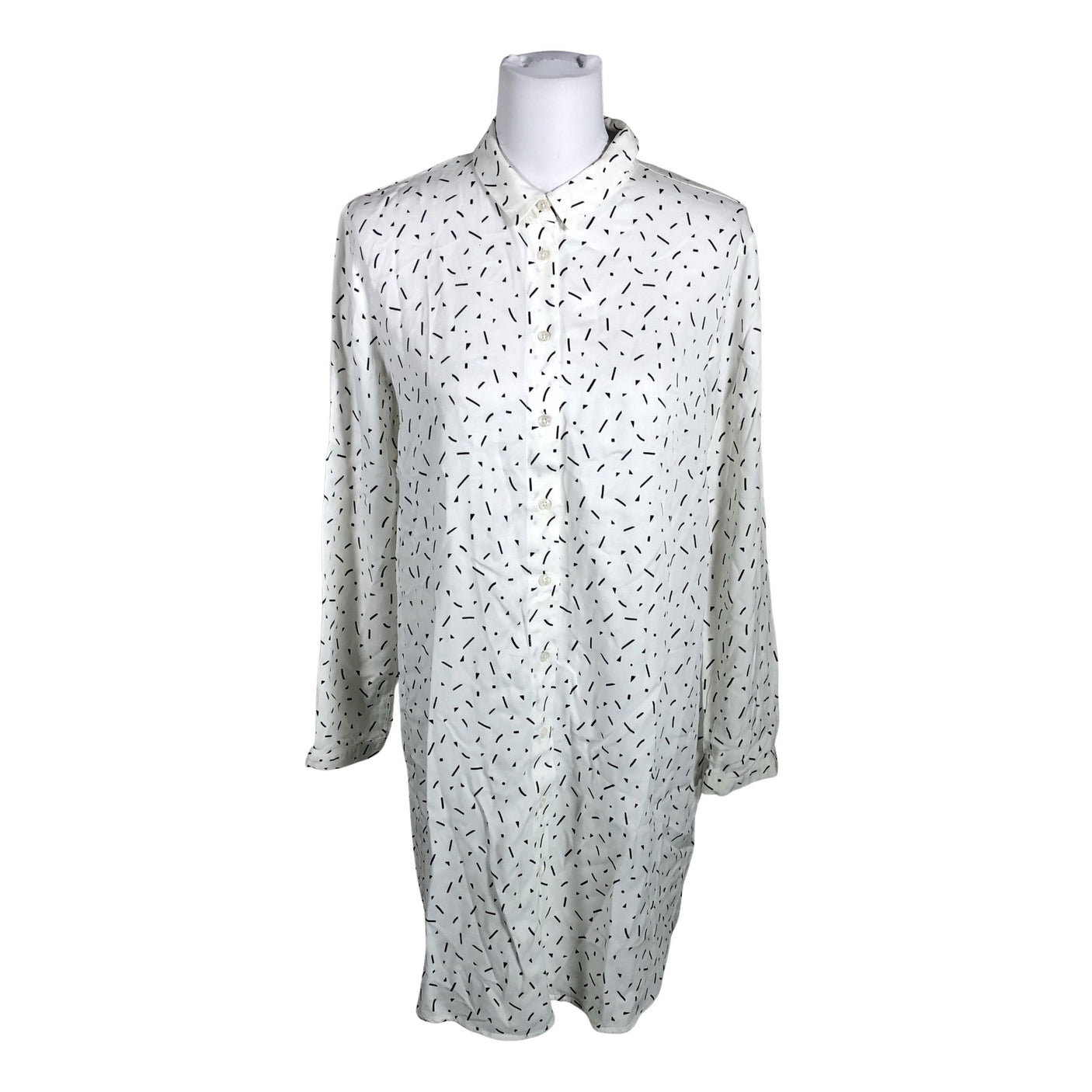 Unisex Nanso - Mitteveniv kleit, suurus 38 - Valge (1)