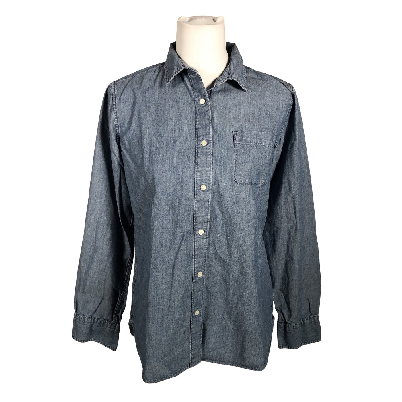 Unisex Muji - Triiksärk, suurus 40 - Sinine (1)