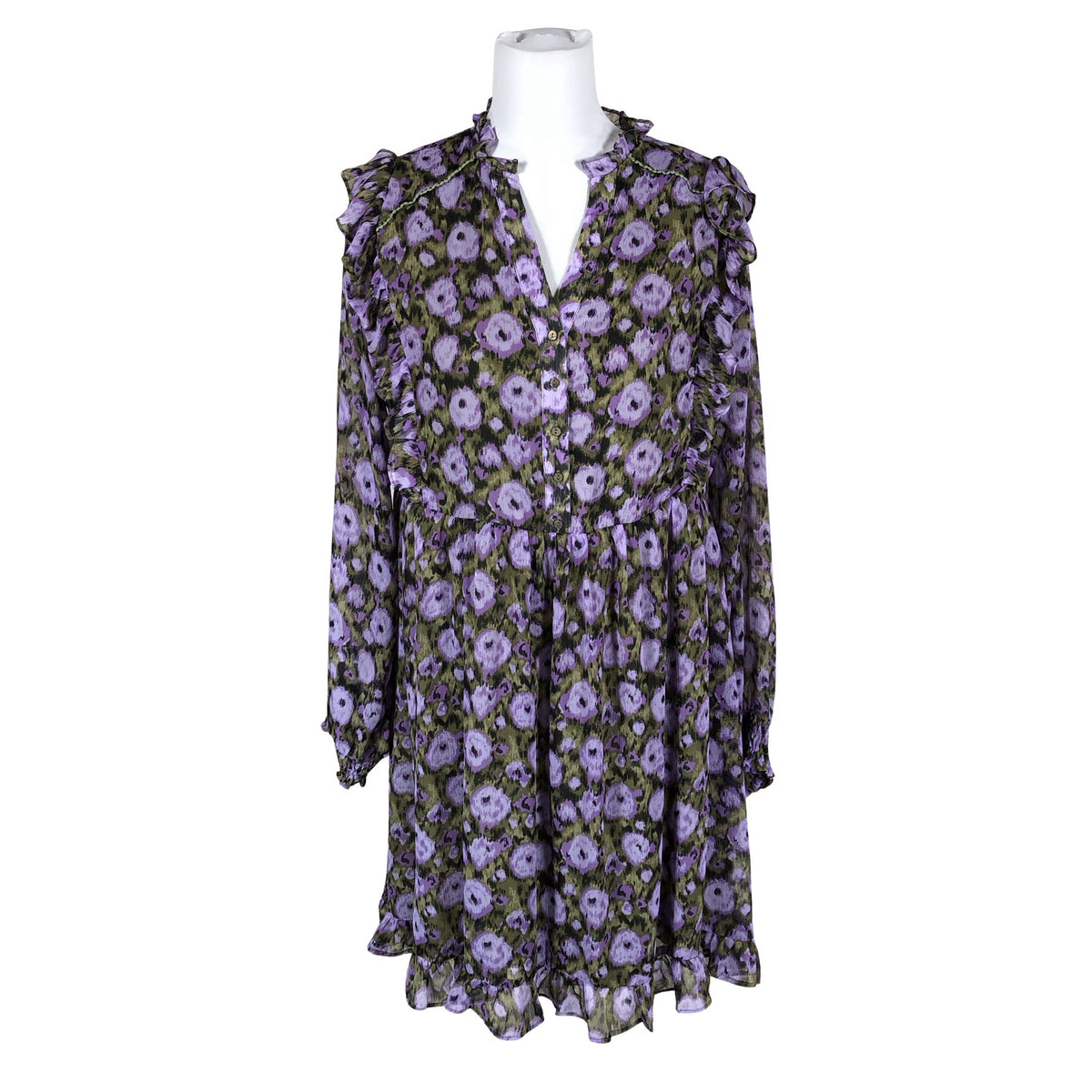Unisex Rue de Femme - Õhuke kleit, suurus 38 - Lilla (1)