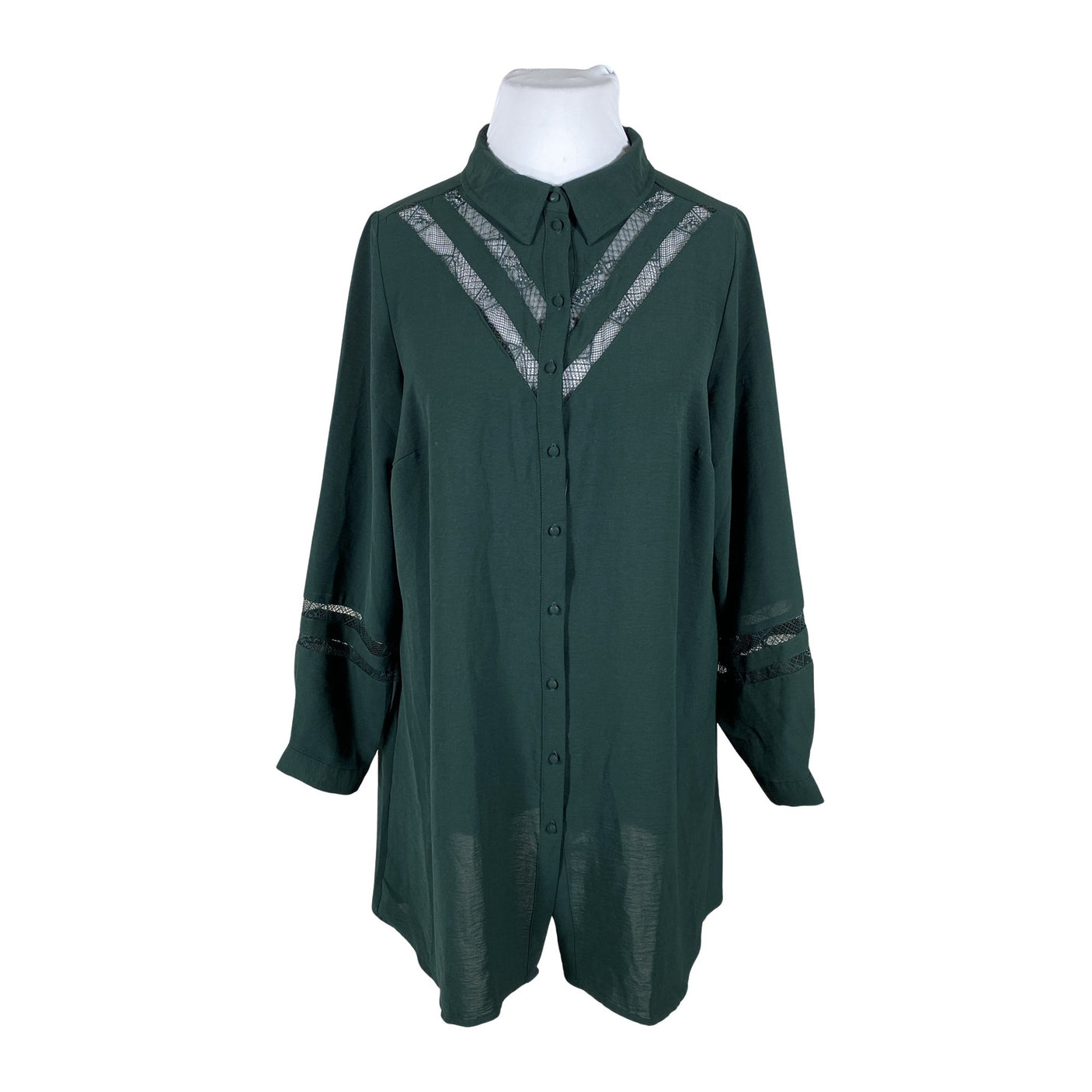 Unisex Zizzi - Mitteveniv kleit, suurus 48 - Roheline (1)