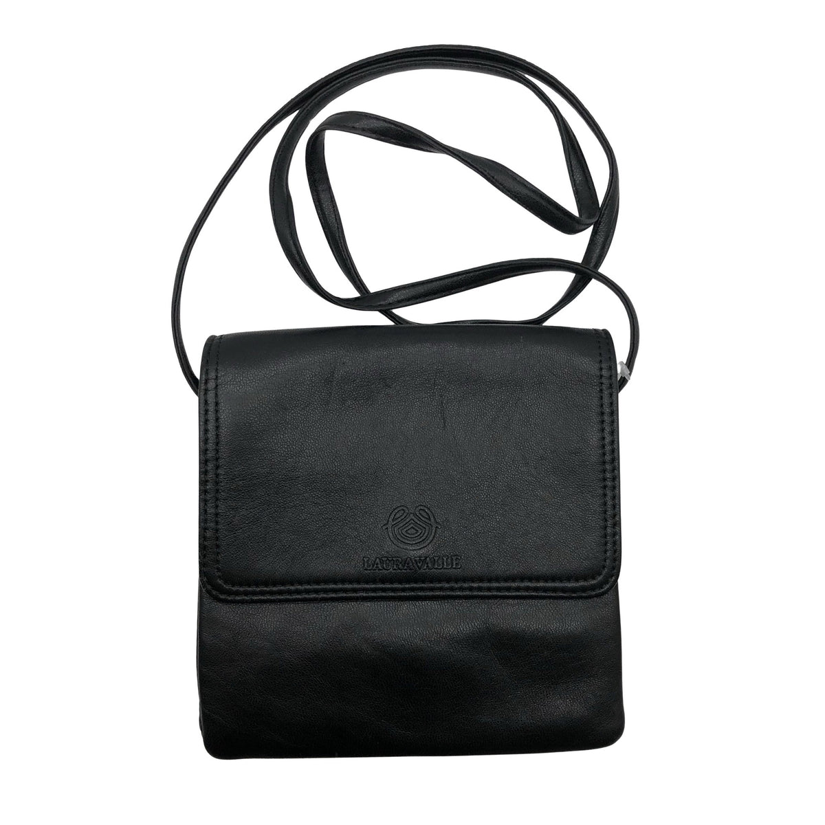 Unisex Handmade - Õlakott, suurus Mini - Must (1)