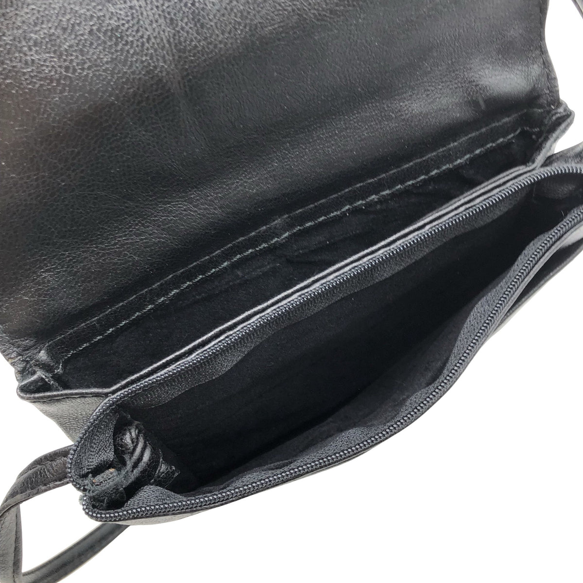 Unisex Handmade - Õlakott, suurus Mini - Must (3)