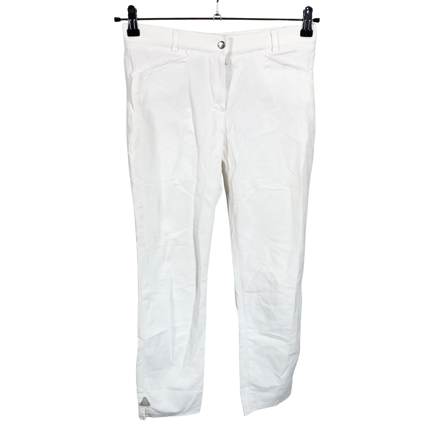 Unisex Pamela Henson - Chino-püksid, suurus 38 - Valge (1)
