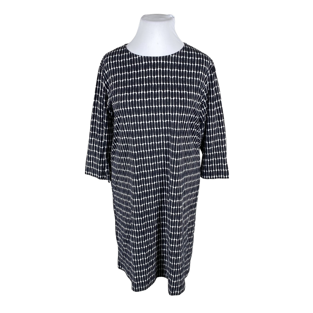 Unisex Marimekko - Trikotaažist kleit, suurus 44 - Must (1)