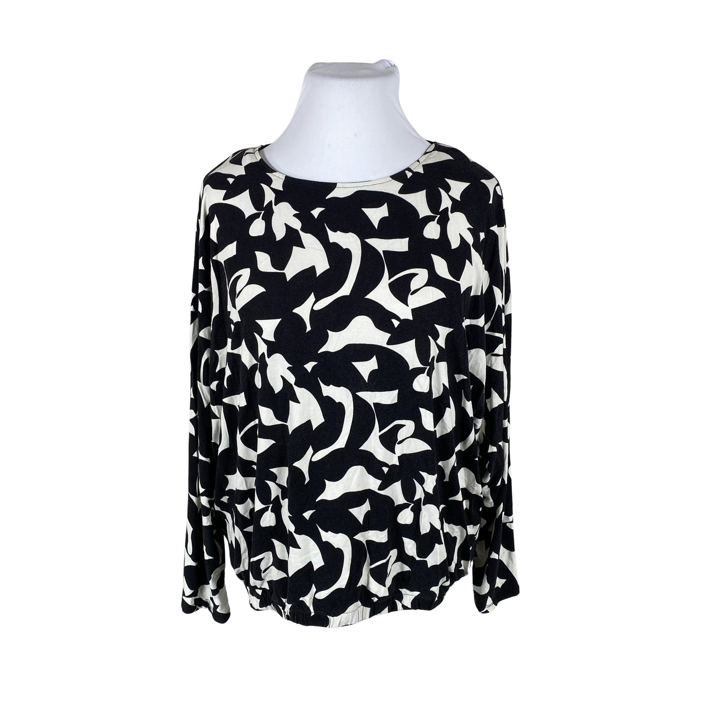 Unisex Cut & Pret - Trikotaažist pluus, suurus 42 - Must (1)