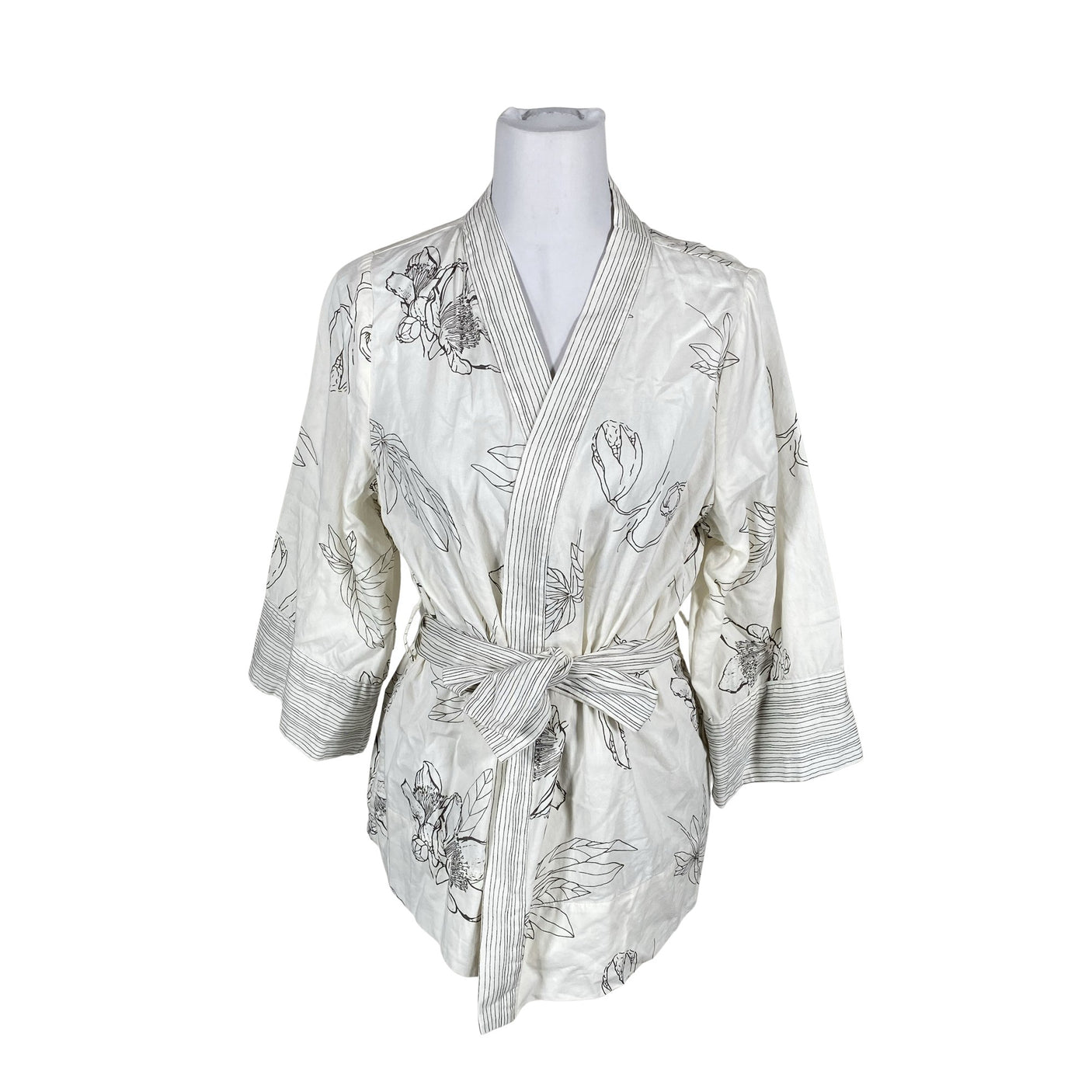 Unisex Pierre Robert - Hommikumantel, suurus 36 - Valge (1)