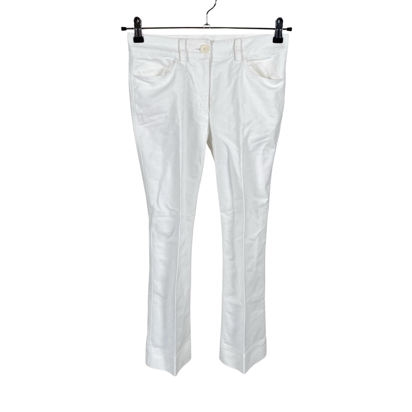 Unisex Arket - Mittevenivad püksid, suurus 36 - Valge (1)