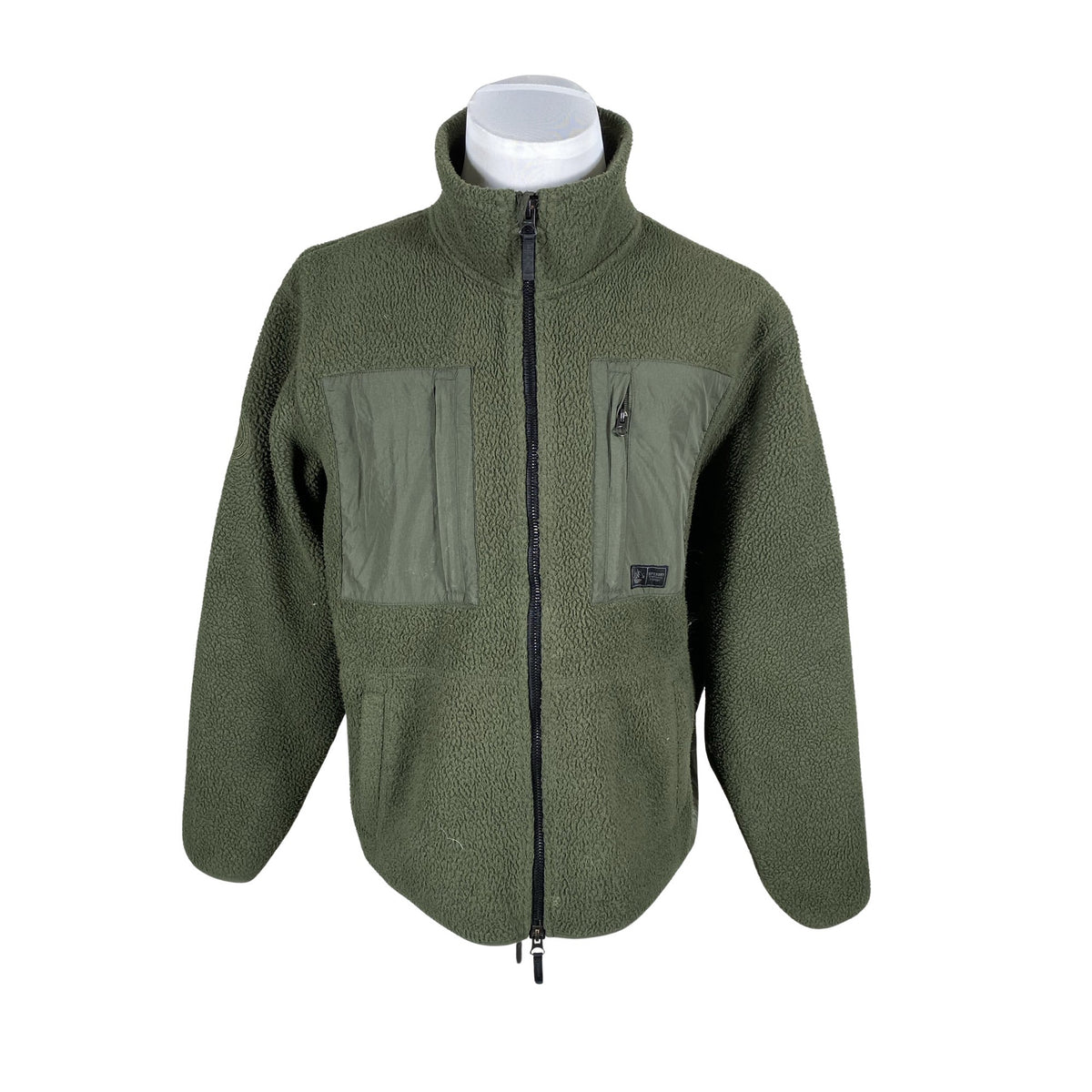 Unisex Superdry - Fliisjakk, suurus XL - Roheline (1)