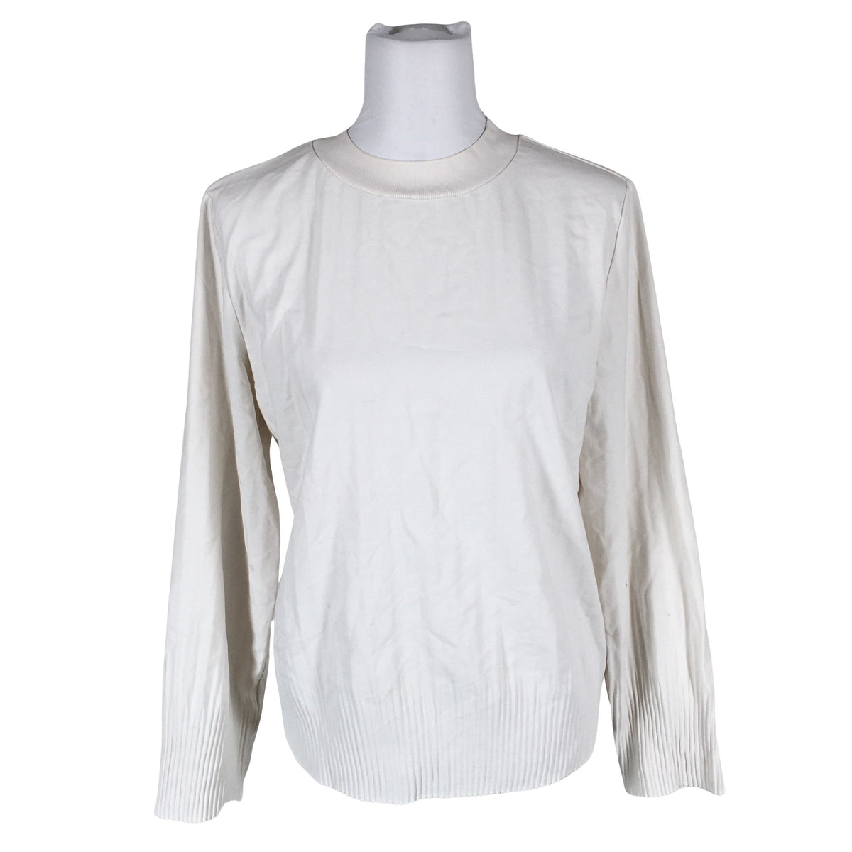 Unisex Esprit - Trikotaažist pluus, suurus 38 - Beige (1)