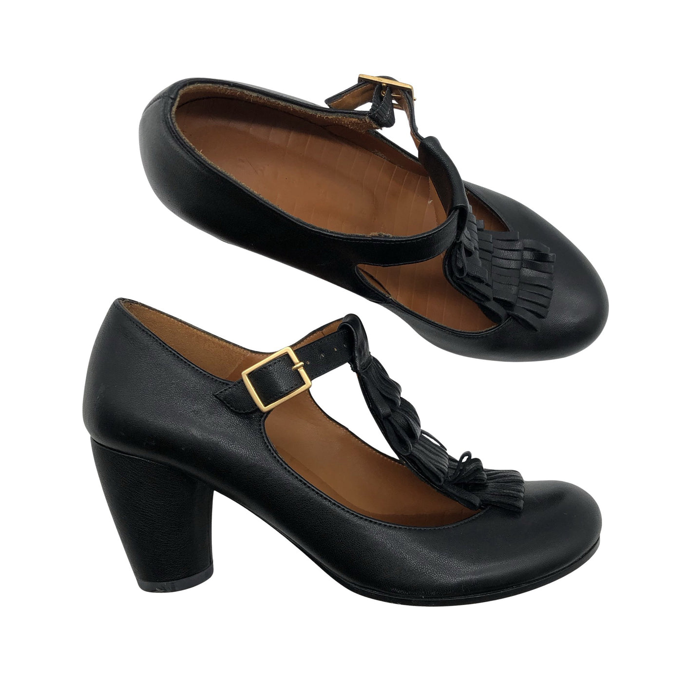 Unisex Chie Mihara - Kontsakingad, suurus 38 - Must (1)